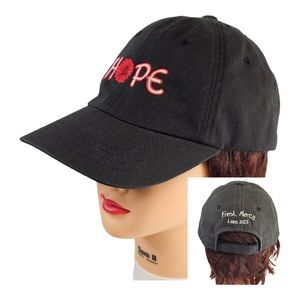 HOPE FRESH MERCY LAM 3:23 Bible Verse Adjustable Strapback Baseball Hat Cap OSFA
